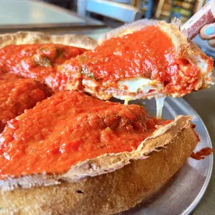 Chicago Deep Dish Pizza