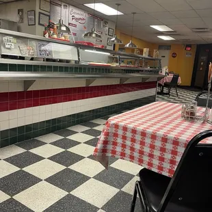 interior, burritos and wraps