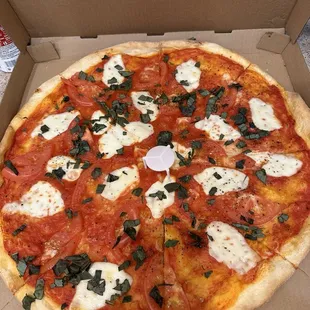 Large Margherita Pizza