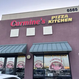 Outside of restaurant