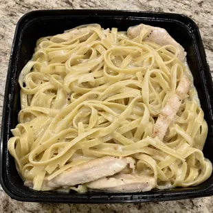 Fettuccine Alfredo with Chicken