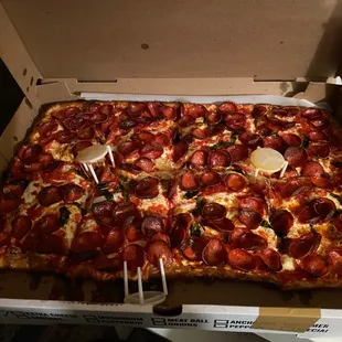 Baby Pepperoni Sicilian