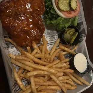 Buffalo chicken sandwich