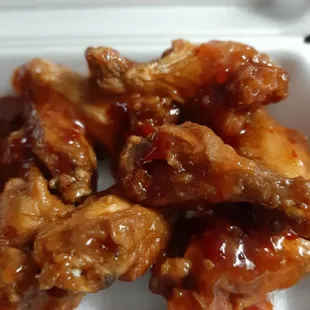 Sweet chili wings