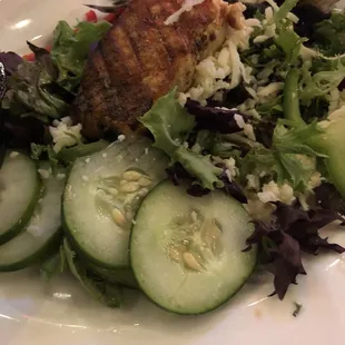 Grilled Salmon Salad
