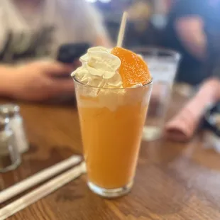 Orange creamsicle