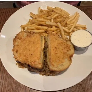 Parmesan Toasted Patty Melt*