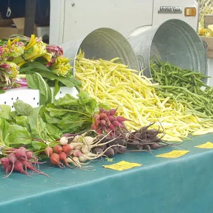 a variety of vegetables