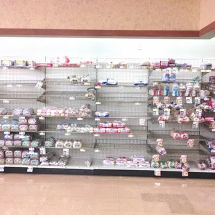 Is this bread section like this because of a snow &quot;storm&quot;?