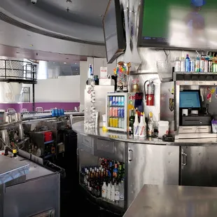 The bar at Carnaval Court