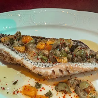 Salt-Baked Black Sea Bass
