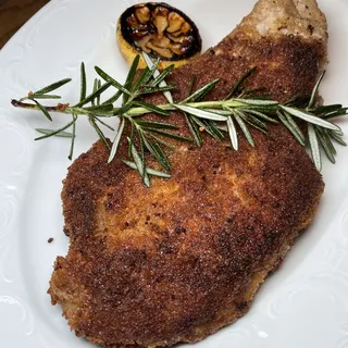 Milanese Cowboy Veal Chop