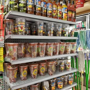 These Sinaloa michelada mix cups are very good..