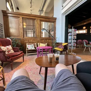 Like 1/10 of the seating... place is huge.