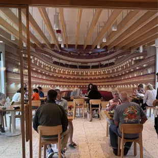 Dining Room looks like a theater