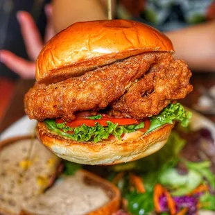 Spicy Fried Chicken Sandwich