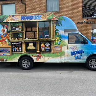 Kona ice truck
