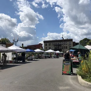 farmers selling their produce