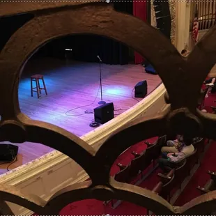 found online...posting for reference view! first row far left balcony