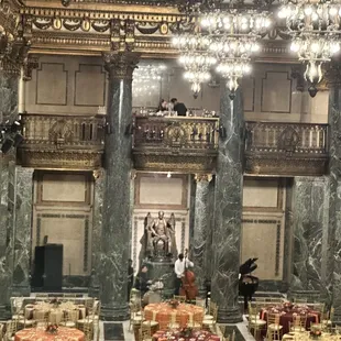 Music before dinner.