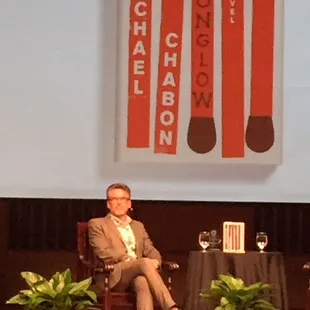 Michael Chabon in Conversation.