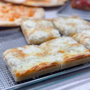 White Pizza Slice