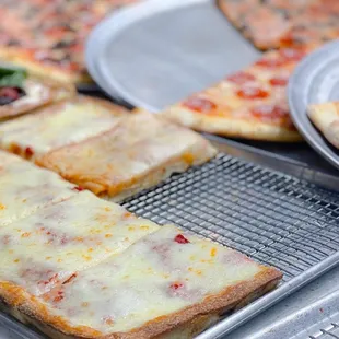 Plain Cheese Pizza Slice