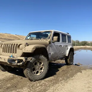 Mud pit!