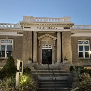 Front of the building