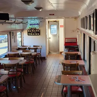 interior, sushi and sashimi