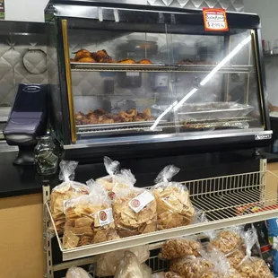 a variety of baked goods