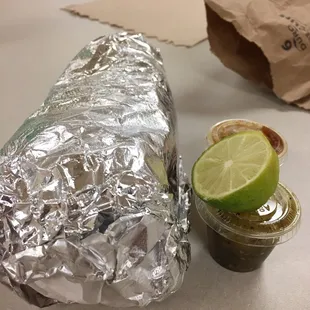 Carne Asada supreme burrito