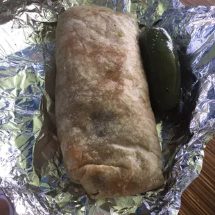 Burrito de cabeza con todo
