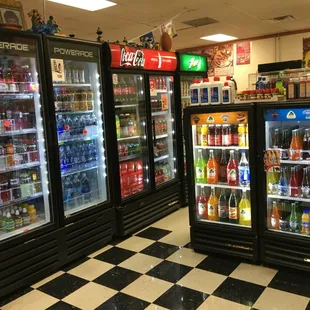 the inside of a grocery store