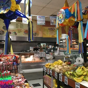 a variety of fruits and vegetables