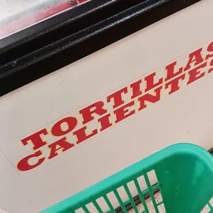 Warm flour tortillas