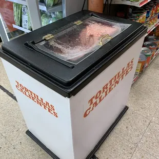 Hot, fresh tortillas