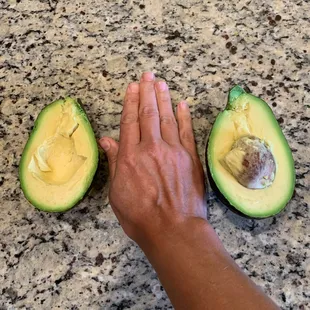 Giant avocados!