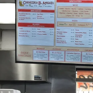 Menu March 2022