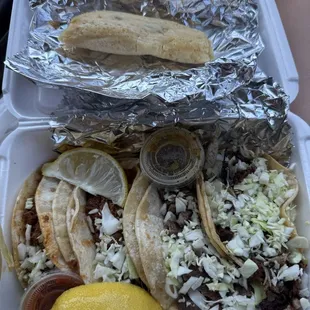 Tacos and Tamale Green