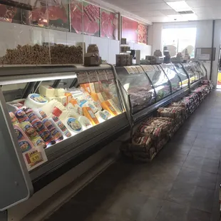 a view of a deli counter