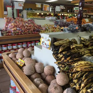 Lots of fruits and veggies