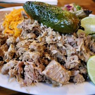 Platillo de Carnitas
