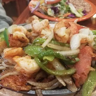 Shrimp Fajitas