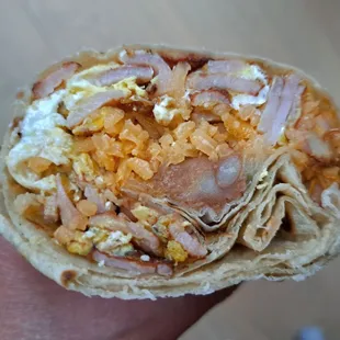 Chorizo Breakfast Burritos