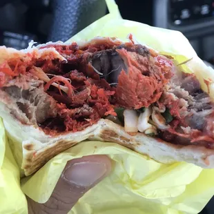 Burrito de Carnitas Michoacán