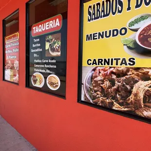 the outside of a restaurant