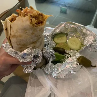 Al pastor super burrito $7...delicious!!