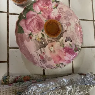 the burrito with hot sauce