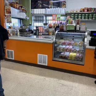 They have two prepared foods areas. Here's one of them